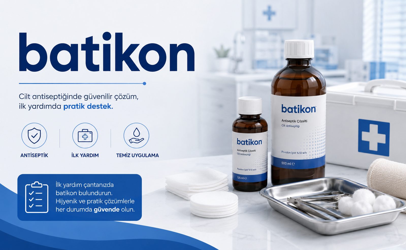 Batikon ile Etkili Cilt Temizliği ve Antiseptik Kullanım görseli