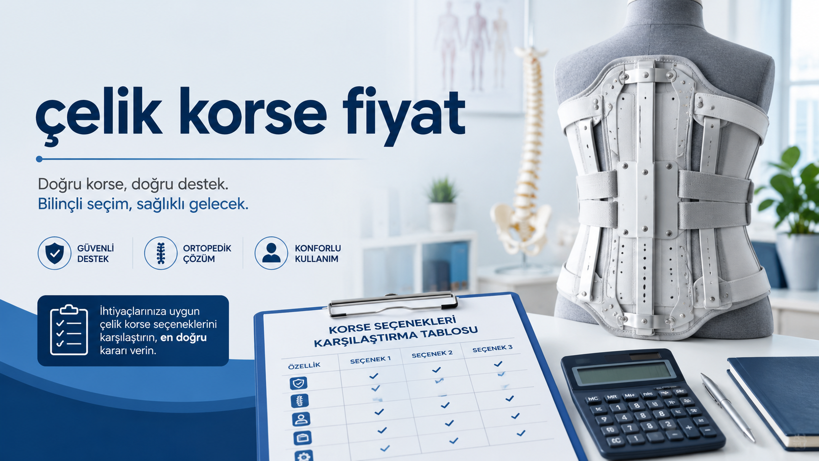 Çelik Korse Fiyat Neye Göre Değişir? görseli