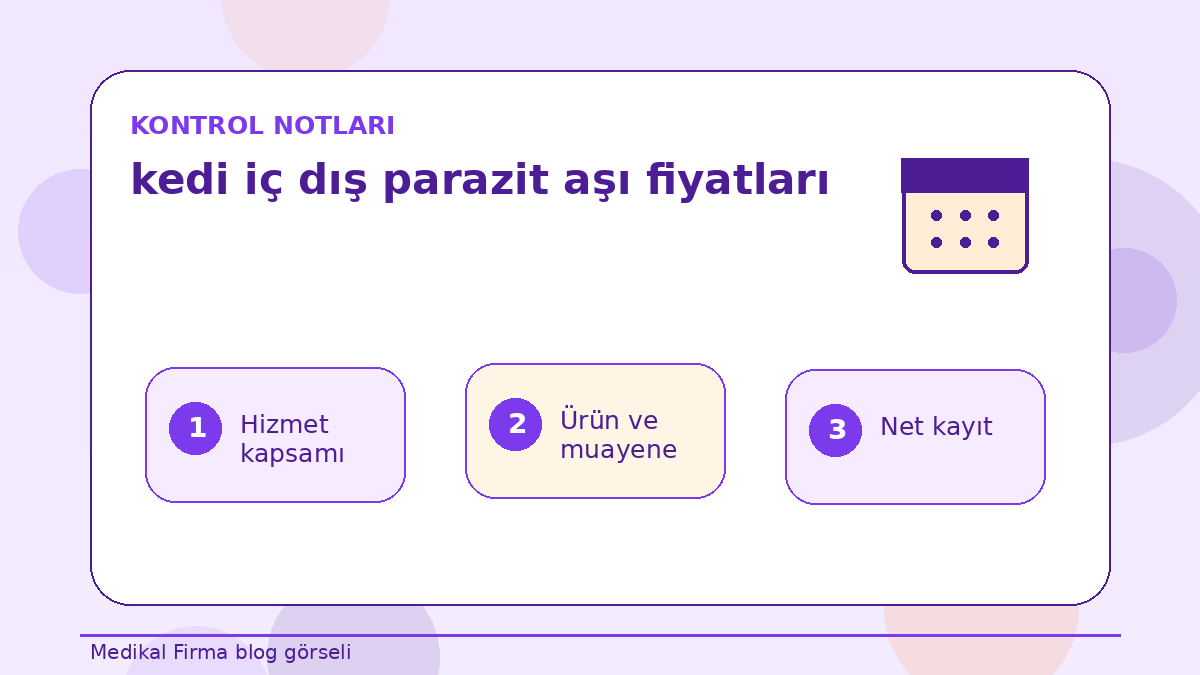 Kedi İç Dış Parazit Aşı Fiyatları İçin Klinik Seçerken Dikkat ikinci görsel