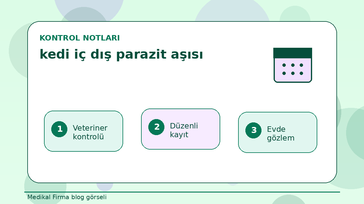 Kedi İç Dış Parazit Aşısı Randevusu Öncesi Hazırlık ikinci görsel