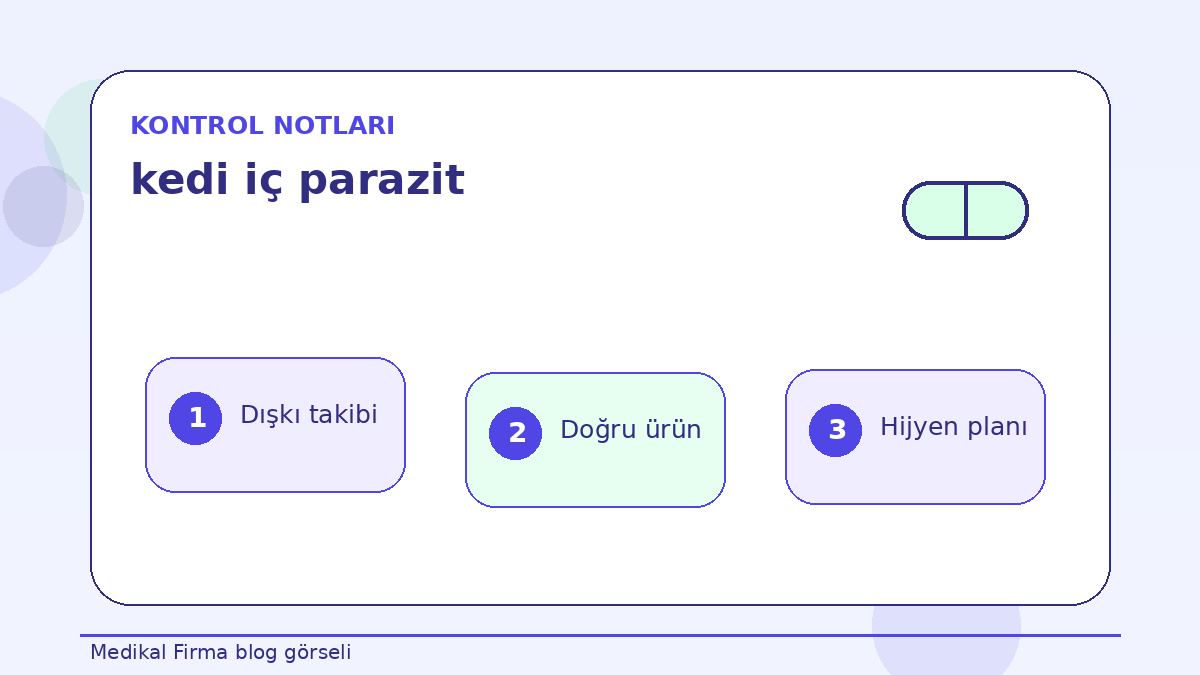 Kedi İç Parazit Şüphesinde Hangi Belirtiler Önemlidir? ikinci görsel