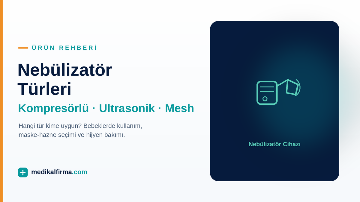 Nebülizatör Türleri: Kompresörlü, Ultrasonik ve Mesh + Bebeklerde Kullanım ikinci görsel
