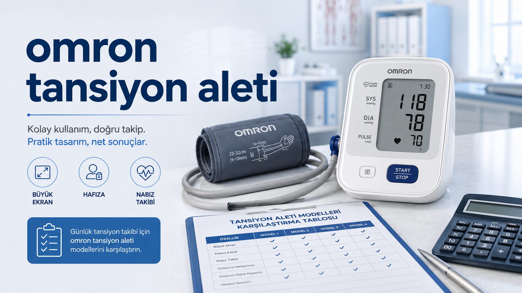 Omron Tansiyon Aleti ile Güvenilir Ölçüm Deneyimi ikinci görsel