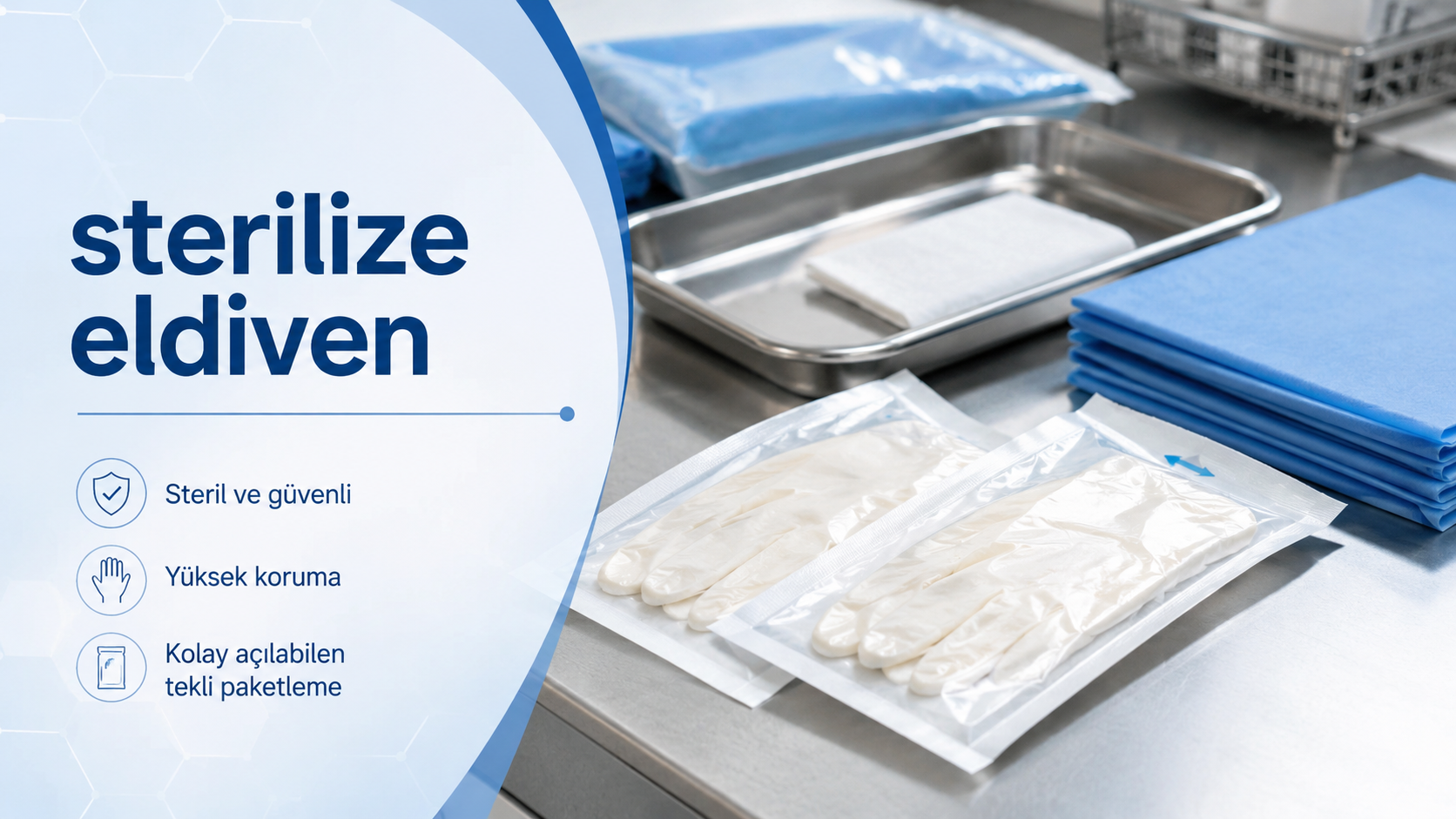 Sterilize Eldiven Nedir ve Hangi Alanlarda Kullanılır? görseli