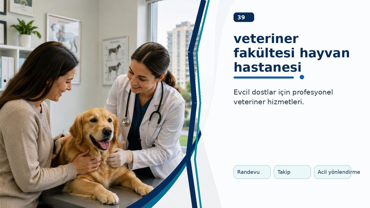 Veteriner Fakültesi Hayvan Hastanesi Hizmetleri Ne Zaman Gündeme Gelir? ikinci görsel